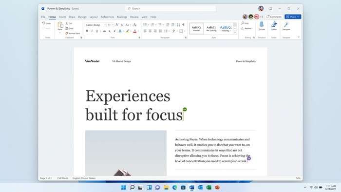 Office 2021 professional Plus Real time co authoring