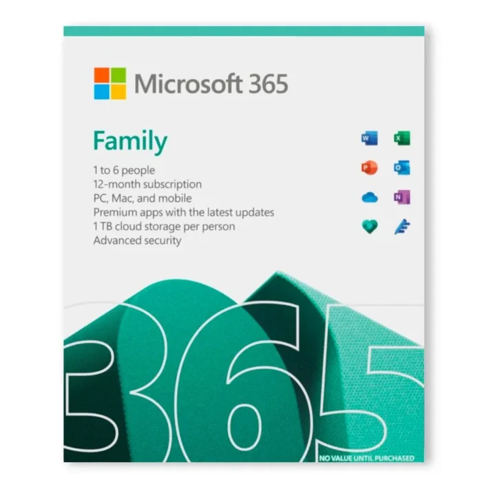 Microsoft 365 Family | 12-Month Subscription, Up to 6 People - Image 1