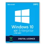 Windows 10 IoT Enterprise 2021 LTSC 20PC Activation