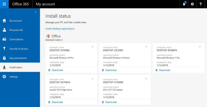 [Accounts] Microsoft Office 365 Plus For 5 Devices for Windows/MAC | 1 YEAR - Image 3
