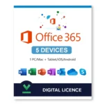 [Accounts] Microsoft Office 365 Plus For 5 Devices for Windows/MAC | 1 YEAR